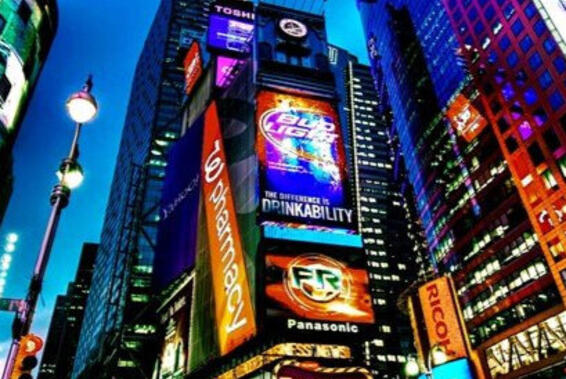 Times Square signage